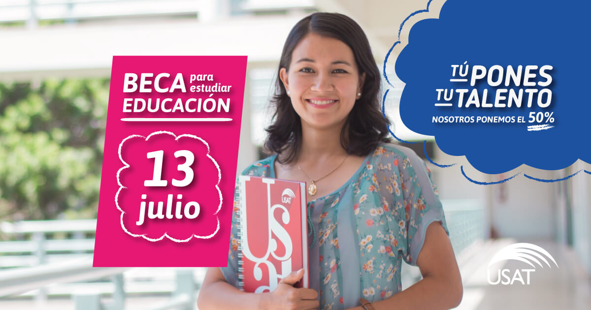 Beca Educación USAT - Tuproyectodevida.pe - USAT